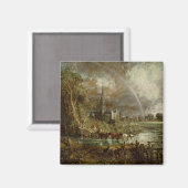 Aimant John Constable | Cathédrale de Salisbury de la Mea (Recto/Verso)
