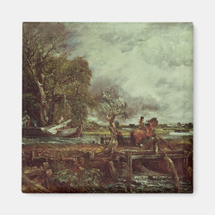 Aimant John Constable le cheval de saut, c.1825 (huile