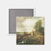 Aimant John Constable | Un bateau passant par une serrure (Recto/Verso)
