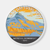 Aimant John Day Fossil Beds National Monument Oregon (Devant)