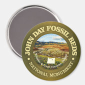 Aimant John Day Fossil Beds (NM) (Recto/Verso)