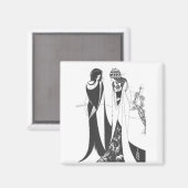 Aimant John et Salome, par Aubrey Beardsley.. HD (Recto/Verso)
