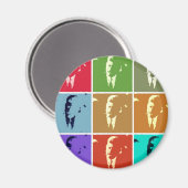 Aimant John F. Kennedy (Recto/Verso)