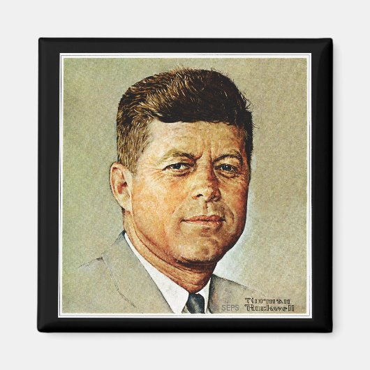 Aimant John F. Kennedy EN MEMORIAM 2 (Devant)