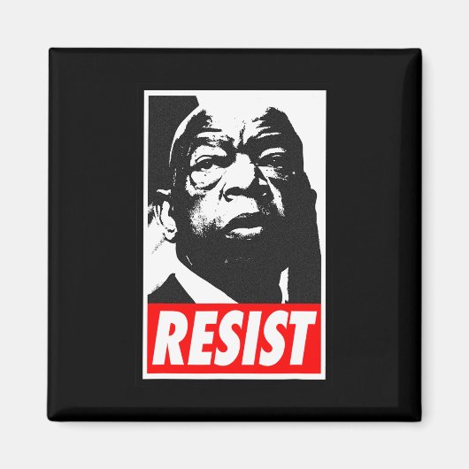 Aimant John Lewis - Résister - 2020 (Devant)
