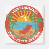 Aimant John Pennekamp Coral Reef State Park (Devant)