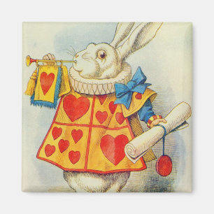 Aimant John Tenniel The White Rabbit