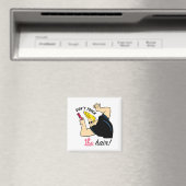 Aimant Johnny Bravo Comb Dont Touch The Hair  (In Situ (Lave-vaisselle))