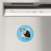 Aimant Johnny Bravo Comb - Ne touchez pas les cheveux! (In Situ (Lave-vaisselle))