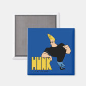 Aimant Johnny Bravo - Hunk (Recto/Verso)