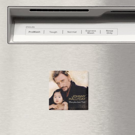 Aimant Johnny Hallyday (In Situ (Lave-vaisselle))