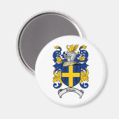 Aimant Johnson Family Crest - Armoiries (Recto/Verso)