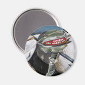 Aimant Johnson Sea Horse (Recto/Verso)