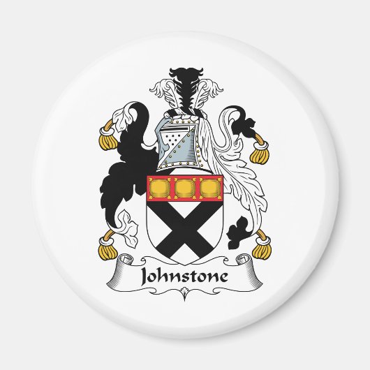 Aimant Johnstone Family Crest (Devant)