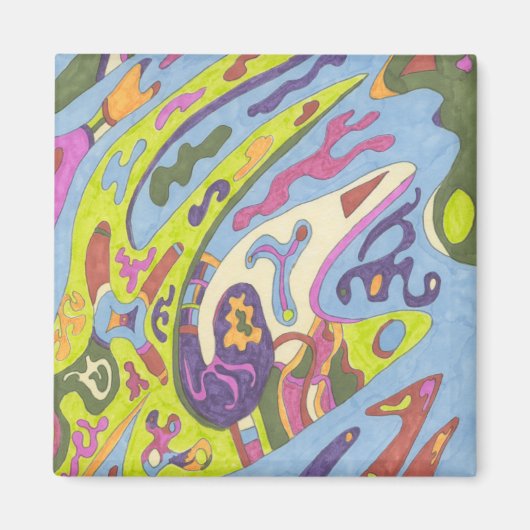 Aimant Joie, abstraite (Devant)