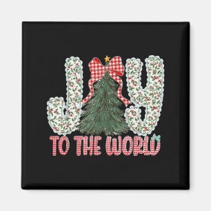 Aimant Joie au monde Jésus Noël chrétien Xmas Tr