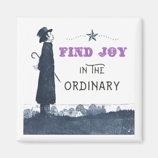 Aimant Joie dans l'ordinaire (Devant)