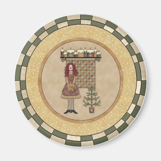 Aimant Joie de Noël (Devant)