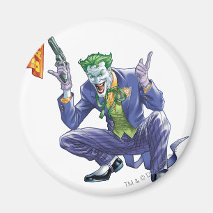 Aimant Joker avec fausse arme
