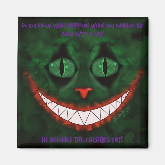 Aimant Joker Cheshire (Devant)