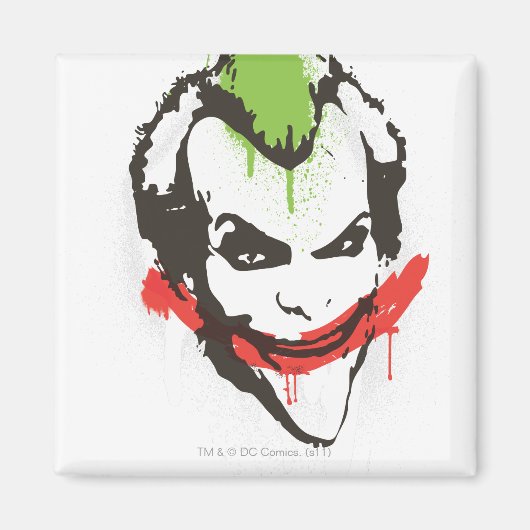 Aimant Joker Graffiti (Devant)