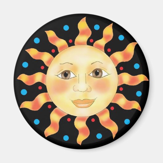 Aimant Joker Sun Face (Devant)