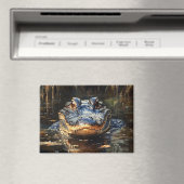 Aimant Joli Alligator en Floride Everglades Peinture (In Situ (Lave-vaisselle))