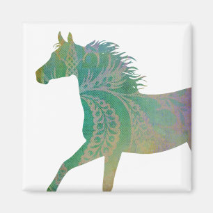 Aimant Joli Boho Horse