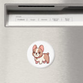 Aimant Joli Bouledogue Français (In Situ (Lave-vaisselle))