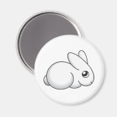 Aimant Joli Bunny Shy (Recto/Verso)