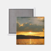 Aimant Joli coucher de soleil (Recto/Verso)