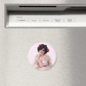 Aimant Joli En Rose (In Situ (Lave-vaisselle))