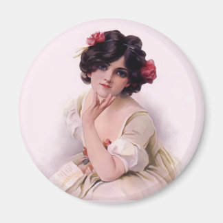Aimant Joli En Rose