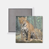 Aimant Joli Jaguar (Recto/Verso)