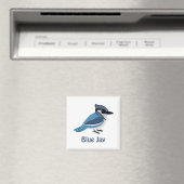 Aimant Joli Jay bleu (In Situ (Lave-vaisselle))