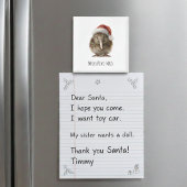 Aimant Joli Kiwi de Noël, coutume