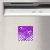 Aimant Joli lave-vaisselle violet Ladybug magnétique (In Situ (Lave-vaisselle))
