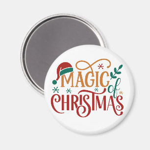 Aimant Joli 'Magie de Noël'