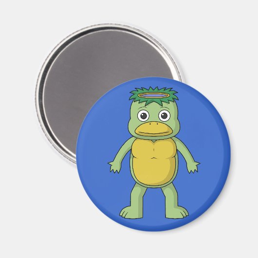 Aimant Joli Monstre Japonais - Kappa Yokai (Recto/Verso)