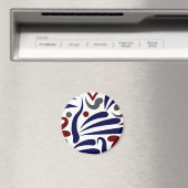 Aimant Joli motif abstrait (In Situ (Lave-vaisselle))