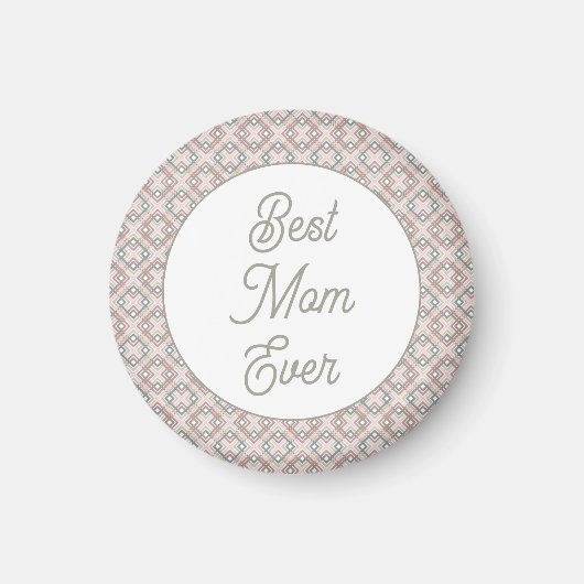 Aimant Joli Motif géométrique (Devant)