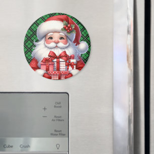 Aimant Joli Noël Père Noël pour votre Réfrigérateur