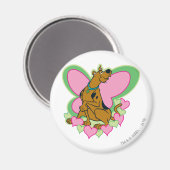 Aimant Joli Papillon Scooby-Doo (Recto/Verso)