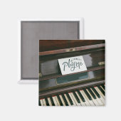 Aimant Joli piano (Recto/Verso)