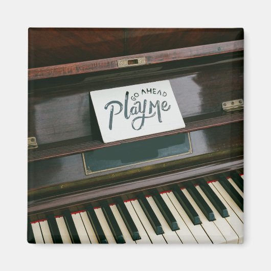 Aimant Joli piano (Devant)