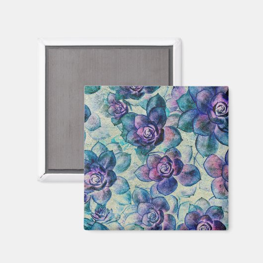 Aimant Joli #Succulent Plantes (Recto/Verso)