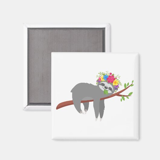 Aimant Jolie fleur (Recto/Verso)