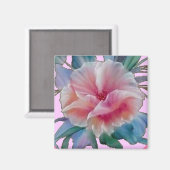 AIMANT JOLIE FLEUR ROSE (Recto/Verso)