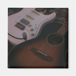 Aimant Jolie guitare acoustique