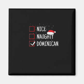 Aimant Jolie liste de Noël dominicaine méchante